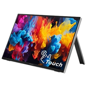 MONITOR MULTIMEDIALE TOUCH PORTATILE ATLANTIS 15,6" BORDERLESS ULTRASLIM A05-P156LPT IPS 60HZ RESP.TIME TYPE16MS 700: FINO:31/03