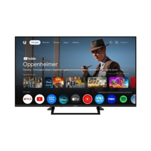 TV QLED SMART-TECH 43" FRAME LESS 43QG06V GOOGLE TV 4K DVB T2/S2 UHD BLACK CI SLOT HOTEL MODE TVSAT 3XHDMI 2XUSB VESA FINO:31/03