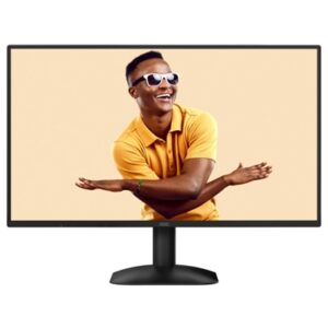 MONITOR AOC LCD IPS 120HZ 23.8" WIDE FRAMELESS 24B31H 4MSFHD 1500:1 BLACK VGA HDMI VESA FINO:31/03