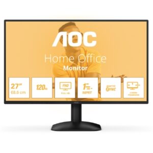 MONITOR AOC LCD IPS 120HZ 27" WIDE FRAMELESS 27B31H 4MS FHD 1500:1 BLACK VGA HDMI VESA FINO:31/03