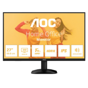 MONITOR AOC LCD IPS 27" WIDE FRAMELESS Q27B35E 1MS QHD 1500:1 BLACK HDMI DP VESA FINO:31/03