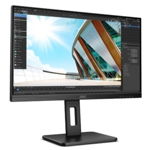 MONITOR AOC LCD IPS LED 27" WIDE FRAMELESS U27P2 4MS MM QHD 1300:1 BLACK 2XHDMI DP VESA FINO:31/03