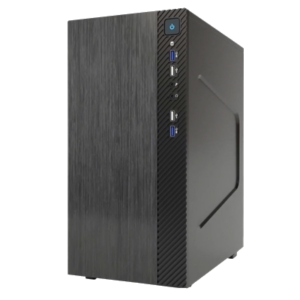 CABINET ITEK SMALLCOM-B - MINI TOWER,MATX, 2XUSB3, 2XUSB2, BRUSHED (ITOCSCB122)