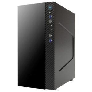 CABINET ITEK SMALLCOM-G - MINI TOWER,MATX, 2XUSB3, 2XUSB2, GLOSSY (ITOCSCG122)