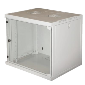 RACK19" ARMADIO9U LK1909UG A PARETE L540XP450XA560 GRIGIO - ASSEMBLATO -