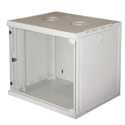 RACK19" ARMADIO9U LK1909UG A PARETE L540XP450XA560 GRIGIO - ASSEMBLATO -