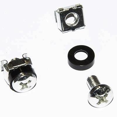 RACK19" KIT 50 VITI DADI E RONDELLE LKKIT50VZ COLORE ZINCO X INSTALLAZIONI- EAN: 8028400038159