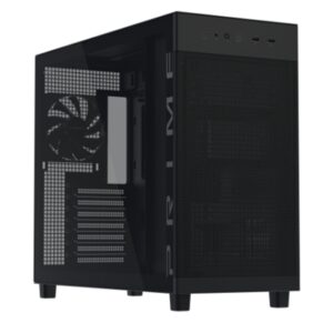 CABINET ATX MIDI TOWER ASUS PRIME AP303 TG BLACK ATX 2X2,5"BAY 1XCOMBO-BAY 7XSLOT-ESP. VETRO LAT. 215X425X485MM 90DC00V0-B39010