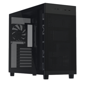 CABINET ATX MIDI TOWER ASUS PRIME AP303 TG BLACK ATX 2X2,5"BAY 1XCOMBO-BAY 7XSLOT-ESP. VETRO LAT. 215X425X485MM 90DC00V0-B39010