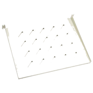 RACK19" RIPIANO PER ARMADIO 1U LKRIP350G UNIVERSALE PROFONDITÀ 350MM GRIGIO (CAP.CARICO 20KG)-EAN:8028400037534