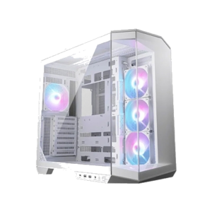 CABINET ATX MIDI TOWER MSI MAG PANO 100R PZ WHITE 3XUSB 8XSLOT 4XFAN-120MMARGB ATX MICRO-ATX MINI-ITX 518.7X290X482MM VETRO TEMP