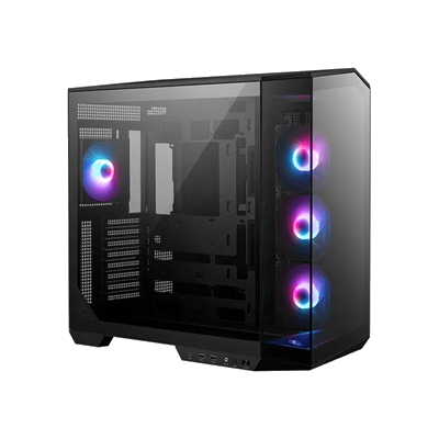 CABINET ATX MIDI TOWER MSI MAG PANO 100R PZ 3XUSB 8XSLOT 4XFAN-120MMARGB ATX MICRO-ATX MINI-ITX 518.7X290X482MM VETRO TEMP.