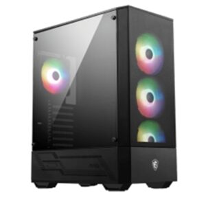 CABINET ATX MIDI TOWER MSI MAG FORGE 112R 2XUSB 7XSLOT 4XFAN-120MMARGB ATX MICRO-ATX ITX 409X214X485MM VETRO TEMP.
