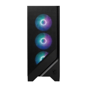 CABINET ATX MIDI TOWER MSI MAG FORGE 320R AIRFLOW 2XUSB 7XSLOT 4XFAN-120MMARGB ATX MICRO-ATX MINI-ITX 472.5X210X498MM VETRO TEMP