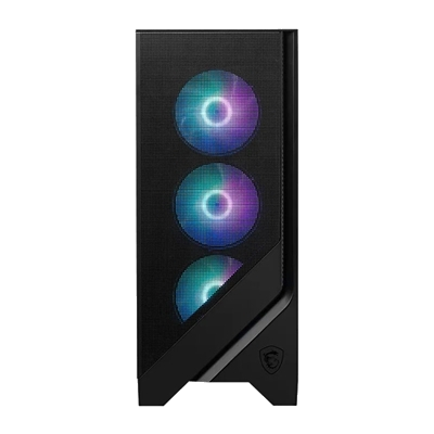 CABINET ATX MIDI TOWER MSI MAG FORGE 320R AIRFLOW 2XUSB 7XSLOT 4XFAN-120MMARGB ATX MICRO-ATX MINI-ITX 472.5X210X498MM VETRO TEMP