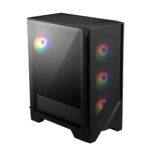 CABINET ATX MIDI TOWER MSI MAG FORGE 120A AIRFLOW 2XUSB 7XSLOT 6XFAN-120MMRGB ATX MICRO-ATX MINI-ITX 411.6X210X498MM VETRO TEMP.