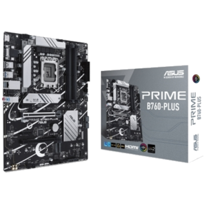 MB ASUS PRIME B760-PLUS B760 LGA1700 4XDDR5DC-7200O.C. 1XPCIE5.0X16 DP VGA HDMI 4XSATA3R M.2 USB3.2 ATX 90MB1EF0-M1EAY0