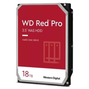 HARD DISK SATA3 3.5" X NAS 18000GB(18TB) WD181KFGX WD RED PRO 512MB CACHE 7200RPM NAS FINO A 24 SLOT HARD DRIVE