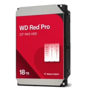 HARD DISK SATA3 3.5" X NAS 18000GB(18TB) WD181KFGX WD RED PRO 512MB CACHE 7200RPM NAS FINO A 24 SLOT HARD DRIVE CERTIFIED REPAIR