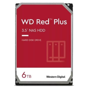 HARD DISK SATA3 3.5" X NAS 6000GB(6TB) WD60EFPX WD RED PLUS 256MB CACHE 5400RPM