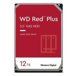 HARD DISK SATA3 3.5" X NAS 12000GB(12TB) WD120EFBX WD RED PLUS 256MB CACHE 7200RPM CERTIFIED REPAIR