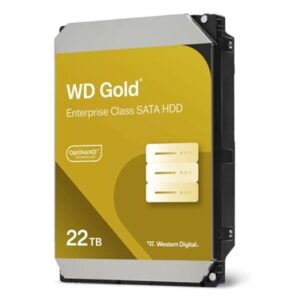 HARD DISK SATA3 3.5" ENTERPRISE 22000GB(22TB) WD221KRYZ WD GOLD 512MB CACHE 7200RPM CERTIFIED REPAIR