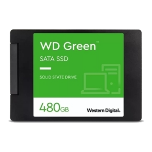 SSD-SOLID STATE DISK 2.5"480GB SATA3 WD GREEN WDS480G3G0A READ:540MB/S-WRITE:465MB/S