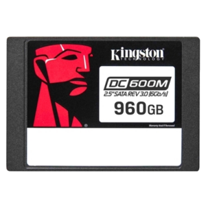 SSD-SOLID STATE DISK 2.5"960GB SATA3 KINGSTON DATACENTER/ENTERPRISE SEDC600M/960G READ:560MB/S-WRITE:530MB/S