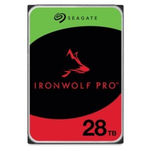HARD DISK SATA3 3.5" X NAS 28000GB(28TB) SEAGATE IRONWOLF PRO ST28000NT000 7200RPM CACHE 256MB PER NAS ALLOGGIAMENTI ILLIMITATI