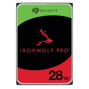 HARD DISK SATA3 3.5" X NAS 28000GB(28TB) SEAGATE IRONWOLF PRO ST28000NT000 7200RPM CACHE 256MB PER NAS ALLOGGIAMENTI ILLIMITATI