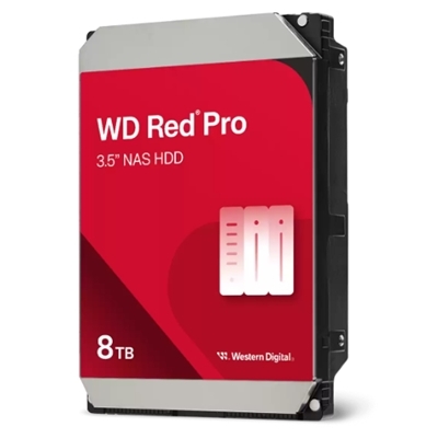 HARD DISK SATA3 3.5" 8000GB(8TB) WD8005FFBX WD RED PRO 256MB CACHE 7200RPM 235MB/S
