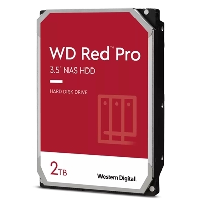 HARD DISK SATA3 3.5" X NAS 2000GB(2TB) WD2002FFSX WD RED PRO 64MB CACHE 7200RPM NAS 8-16 SLOT HARD DRIVE