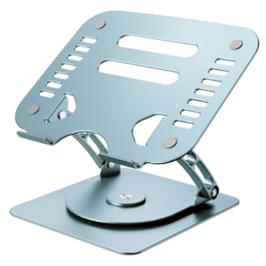 SUPPORTO X NOTEBOOK/TABLET E MONITOR PORTATILI FINO A 16" ATLANTIS P022-LS02-AGP BASE GIREVOLE-INCLIN.DA 0° A 90°-H DA 0CM A 9CM