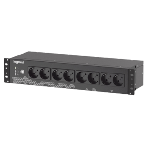 UPS LEGRAND LG-311018 KEOR PDU 19" 2U 800VA SCHUKO LINE INTERACTIVE 8XSCHUKO NERO FINO:31/03