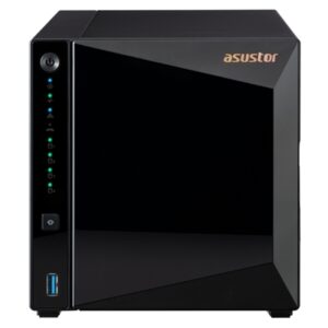 NAS ASUSTOR AS3304T V2 X 4 HDD/SSD 3.5"/2.5"SATA3 6GB/S NO HD QC 1.7GHZ-2GB DDR4 (NO ESPAND.) 1P 2.5GBE-3P USB3.2- GA FINO:31/03
