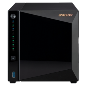 NAS ASUSTOR AS3304T V2 X 4 HDD/SSD 3.5"/2.5"SATA3 6GB/S NO HD QC 1.7GHZ-2GB DDR4 (NO ESPAND.) 1P 2.5GBE-3P USB3.2- GA FINO:31/03