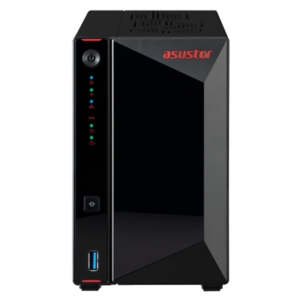 NAS ASUSTOR AS5402T X 2HDD/SSD 3.5"/2.5"SATA3 6GB/S -NO HD- DUAL CORE 2.0GHZ-4GB DDR4 SODIMM-2P 2.5GIGA-4 X M.2 NVMEFINO:31/03