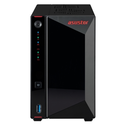 NAS ASUSTOR AS5402T X 2HDD/SSD 3.5"/2.5"SATA3 6GB/S -NO HD- DUAL CORE 2.0GHZ-4GB DDR4 SODIMM-2P 2.5GIGA-4 X M.2 NVMEFINO:31/03