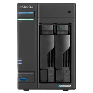 NAS ASUSTOR AS6702T X 2HDD/SSD 3.5"/2.5"SATA3 6GB/S -NO HD- QUAD CORE 2.0GHZ-4GB DDR4 SODIMM-2P 2.5GIGA-4 X M.2 NVMEFINO:31/03