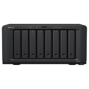 NAS SYNOLOGY DS1823XS+ X8HD 3.5/2.5"SATA HDD/SSD E M2 -NO HD-HOT SWAP AMD RYZEN V1780B -DDR4 ECC 8GB -1P 10GBE 2P 1GBE-3P USB3.2