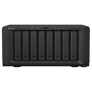 NAS SYNOLOGY DS1823XS+ X8HD 3.5/2.5"SATA HDD/SSD E M2 -NO HD-HOT SWAP AMD RYZEN V1780B -DDR4 ECC 8GB -1P 10GBE 2P 1GBE-3P USB3.2