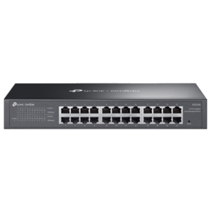 SWITCH 24P LAN GIGABIT TP-LINK ES224G EASY MANAGED- CUST.IN ACCIAIO - MONTABILE SU RACK 1U 13" (INTEG,CONTR.OMADA S FINO:31/03