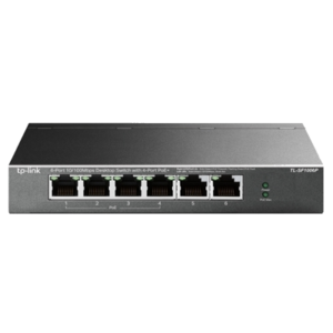 SWITCH 6P LAN 10/100M TP-LINK TL-SF1006P DESKTOP 4P POE+ FAST ETHERNET -GARANZIA A VITA