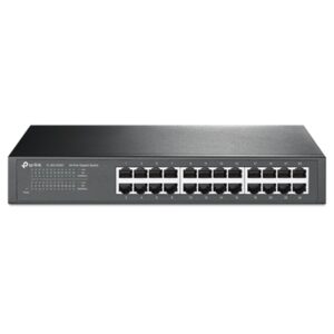 SWITCH 24P LAN GIGABIT TP-LINK TL-SG1024D DESKTOP/RACKMOUNT 13" 1U -GARANZIA 3 ANNI