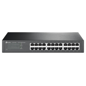 SWITCH 24P LAN GIGABIT TP-LINK TL-SG1024D DESKTOP/RACKMOUNT 13" 1U -GARANZIA 3 ANNI