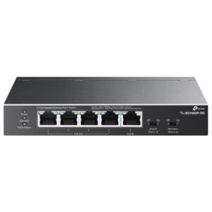 SWITCH 5P LAN TP-LINK TL-SG1005P-PD DI CUI 1P POE++ INE 4P POE+ OUT. - GARANZIA A VITA