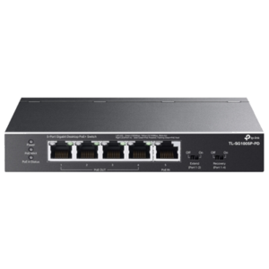 SWITCH 5P LAN TP-LINK TL-SG1005P-PD DI CUI 1P POE++ INE 4P POE+ OUT. - GARANZIA A VITA
