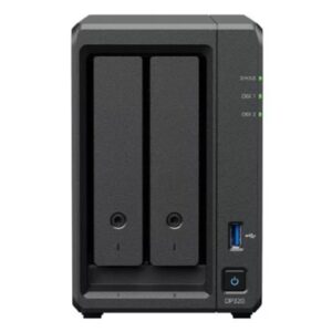 DISPOSITIVO ACTIVEPROTECT SYNOLOGY DP320 - 2HD 8TB 3.5" RAID 1 -AMD RYZEN R1600-8GB MEMORIA-2P 1GBE RJ-45
