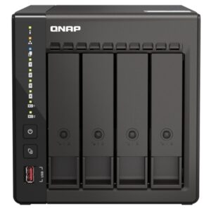 NAS QNAP TS-453E-8G X 4HD 3,5"/2,5"SATA6/3-NO HD-2P X 2.5GBE,2P USB2.0+2P USB3.0-8GB DDR4 ,CELERON J6412 4CORE