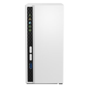 NAS QNAP TS-233 X 2HD 3,5"SATA3-NO HD-1P GIGA-1P USB3.2-1P USB2.0-2GB -CPU ARM 2.0GHZ 4 CORE - GAR. 2 ANNI-